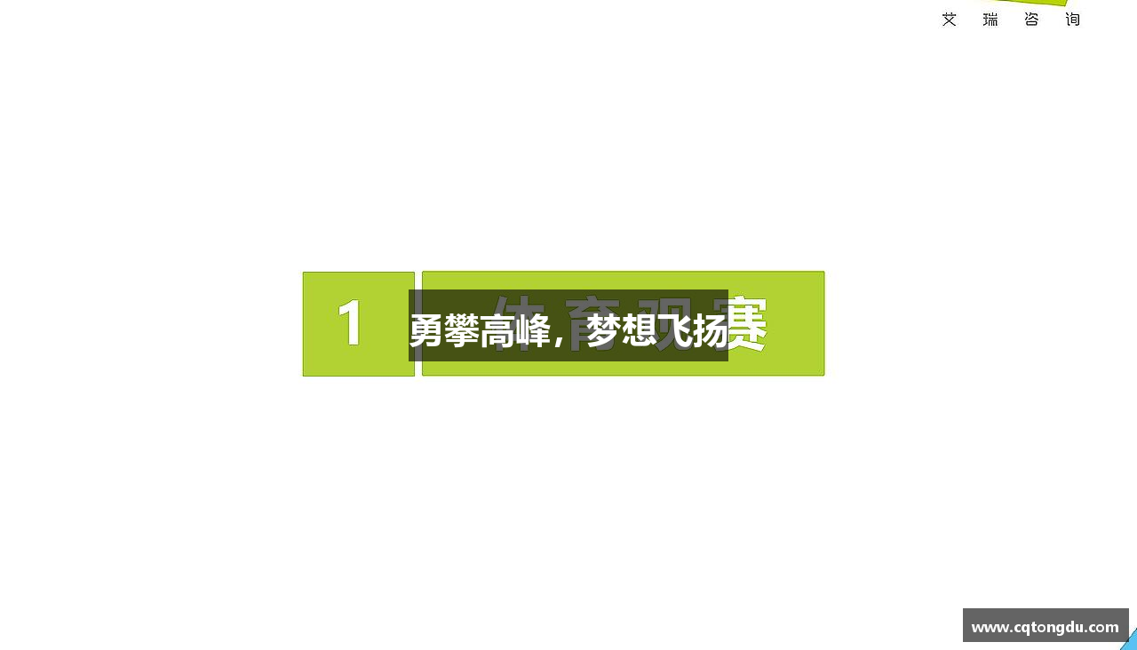 勇攀高峰，梦想飞扬